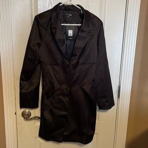 NWT Satin Black Fashion Nova Dress